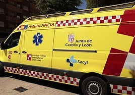 Imagen de archivo de una ambulancia.