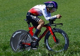 Sainbayar es el vigente campeón de Mongolia de contrarreloj.