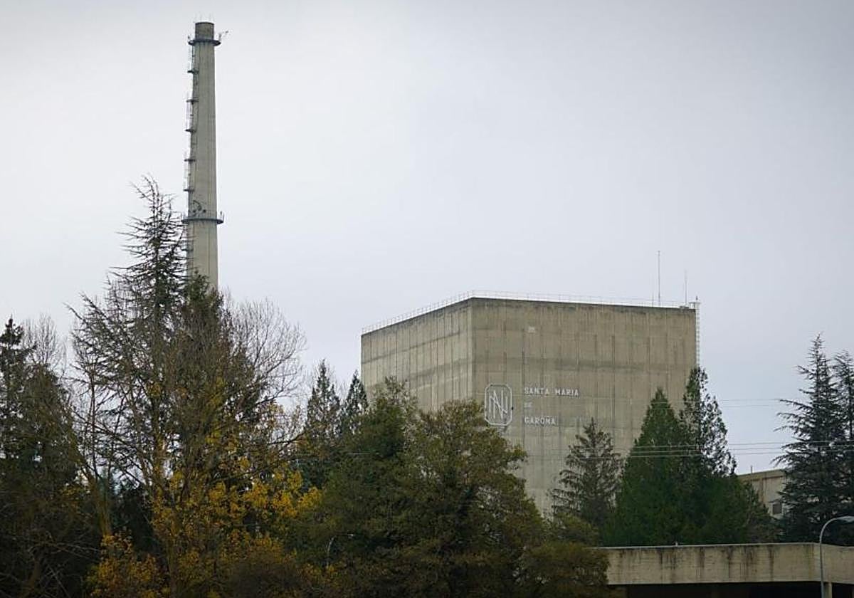 Central Nuclear ya clausurada en Santa María de Garoña.