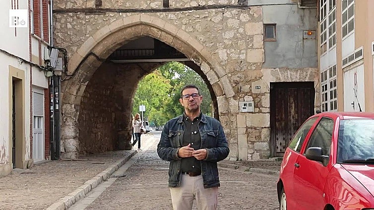 La historia del arco del Amparo de Burgos