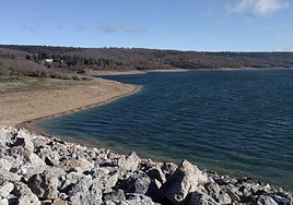 Imagen de archivo del pantano de Úzquiza.