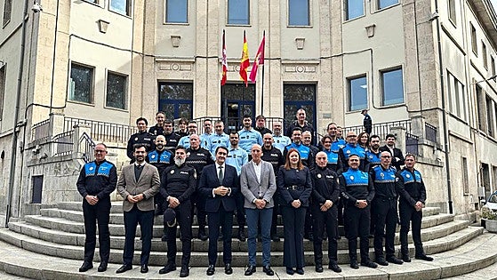 Policías locales de Castilla y León y Portugal se forman en gestión de riesgos en grandes concentraciones humanas