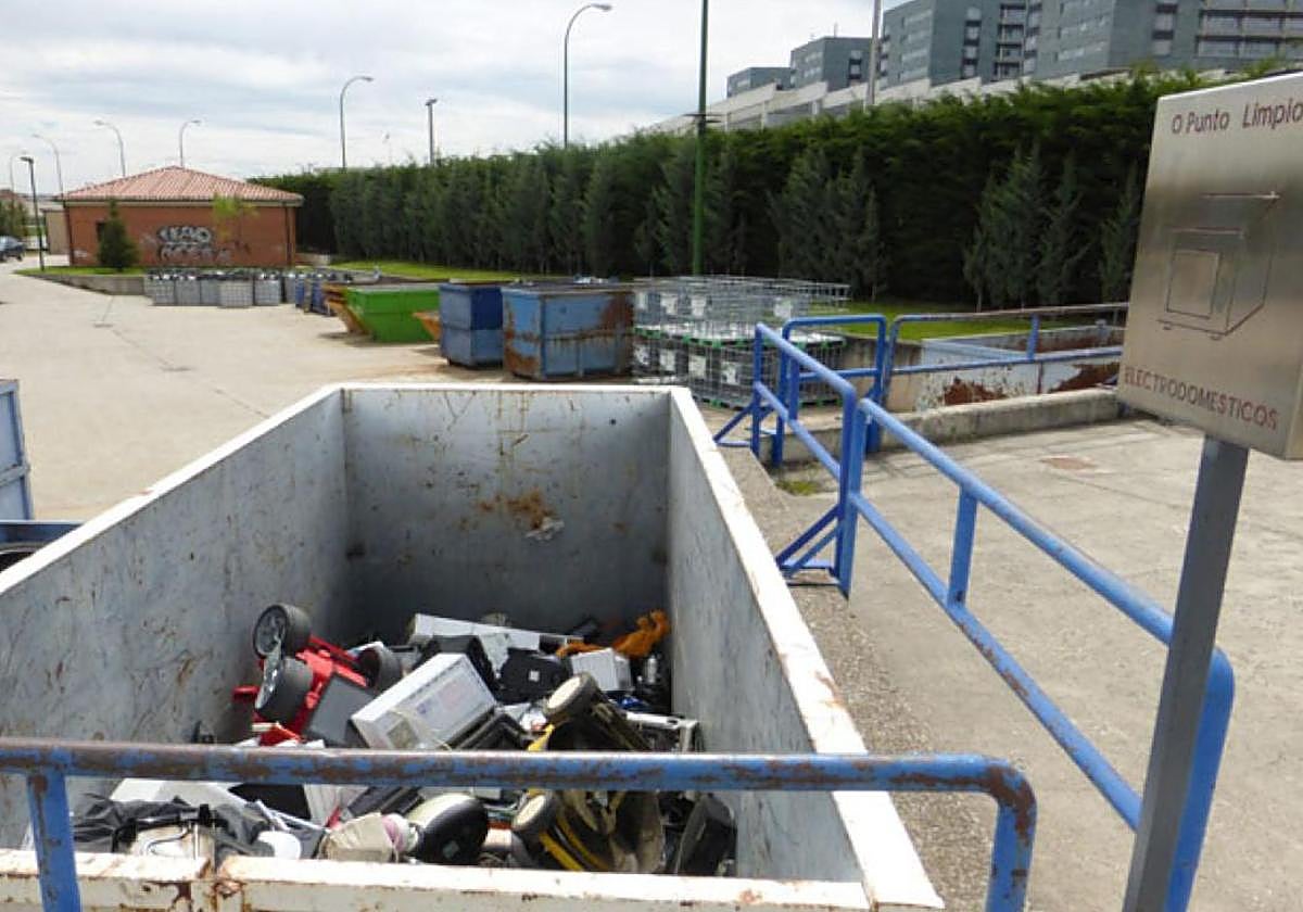 Punto limpio de Burgos.