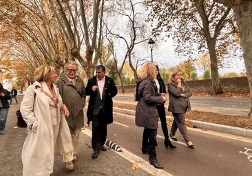 Burgos amplía su red de carriles bici con un tramo de 365 metros en Las Huelgas