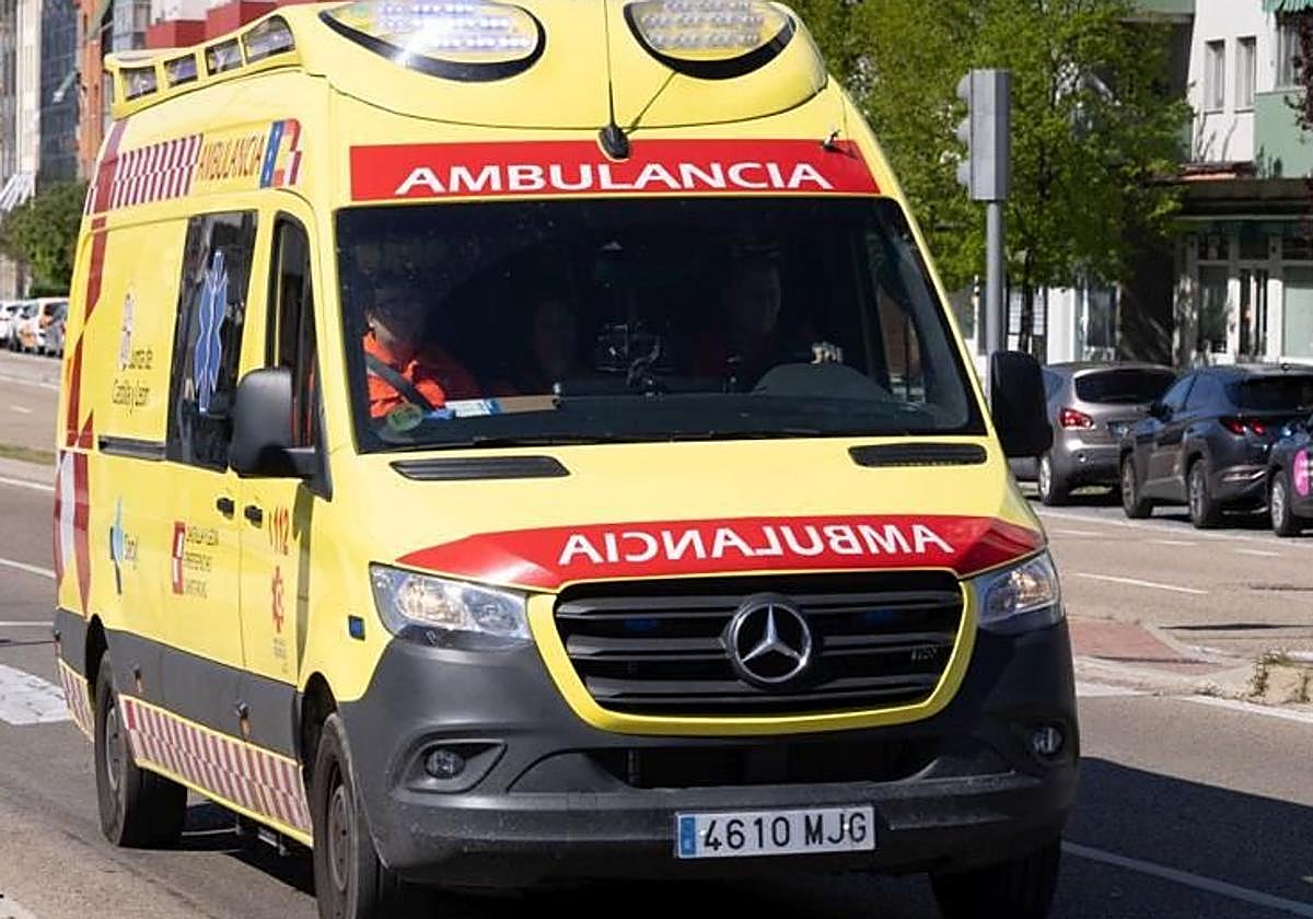 Ambulancia de Sacyl.
