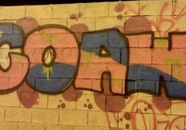 Dos grafiteros menores de edad pillados mientras hacían pintadas en Aranda