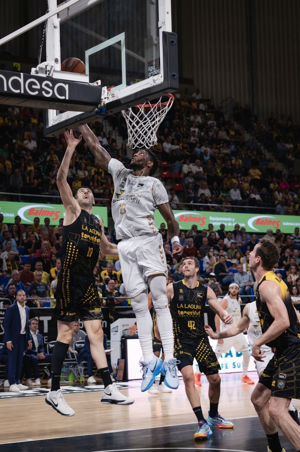 El partido entre La Laguna Tenerife y el San Pablo Burgos, en imágenes