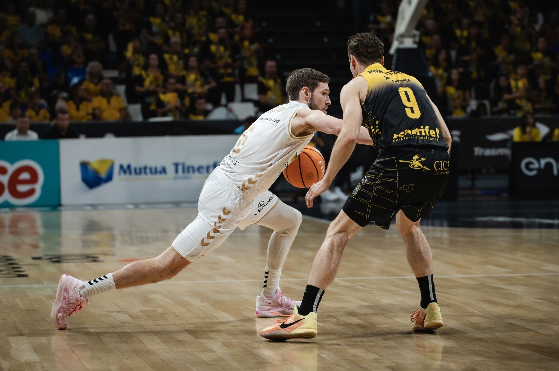 El partido entre La Laguna Tenerife y el San Pablo Burgos, en imágenes