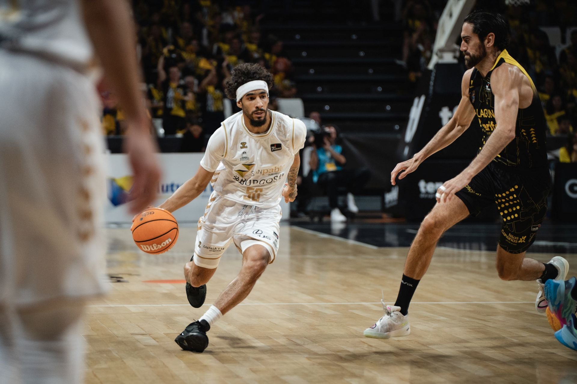 El partido entre La Laguna Tenerife y el San Pablo Burgos, en imágenes