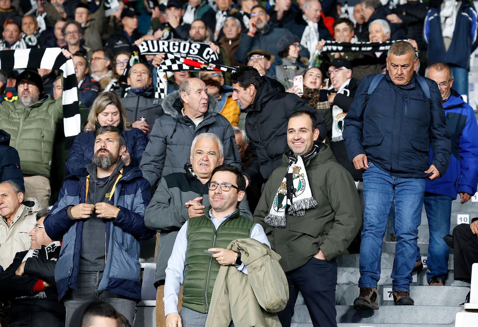 El partido entre el Burgos CF y el Castellón, en imágenes