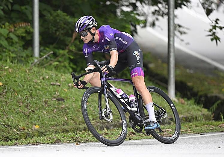 El pontevedrés corrió con el Burgos Burpellet BH en 2024 en el Tour de Langkawi.