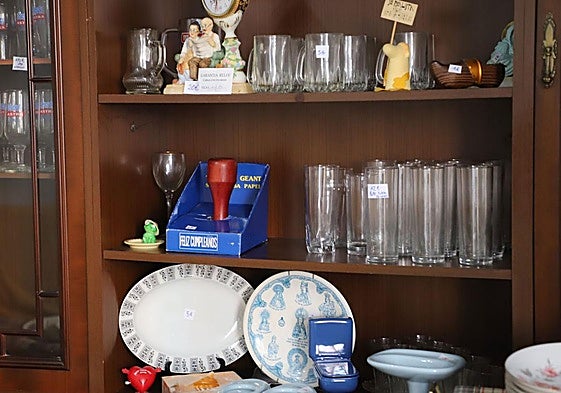 Objetos que se han vendido en otros mercados en casas de Burgos.