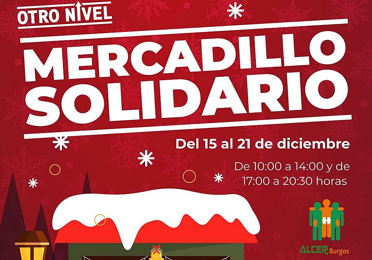ALCER BURGOS prepara su Mercadillo Solidario Navideño