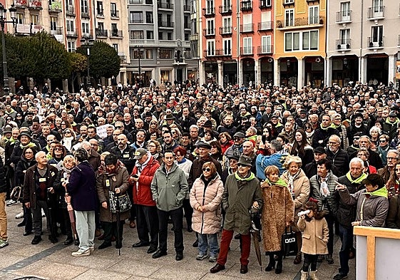 Un momento de la manifestación.