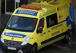 Imagen de archivo de una ambulancia.