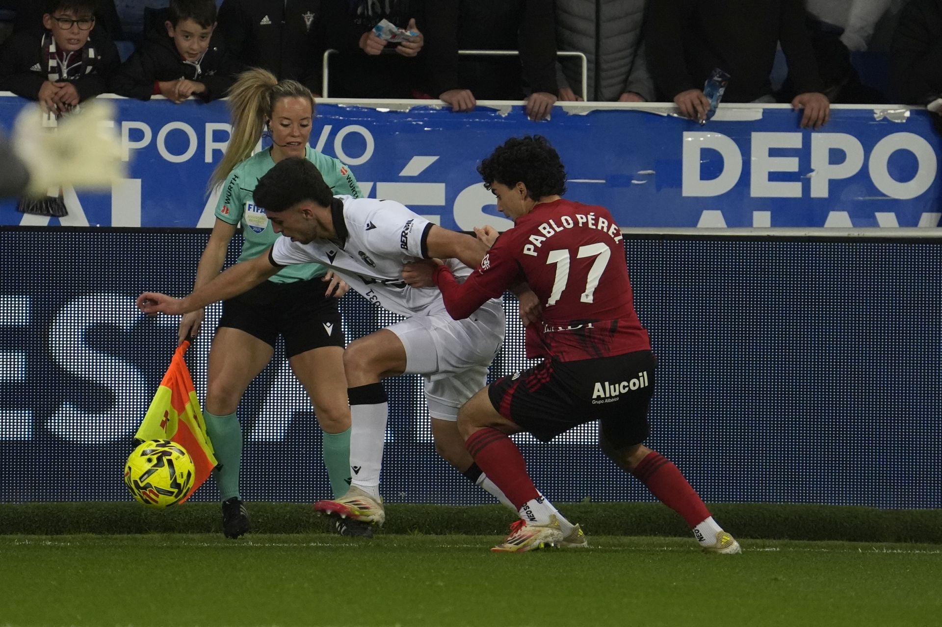 Todas las imágenes del derbi burgalés entre el Mirandés y el Burgos