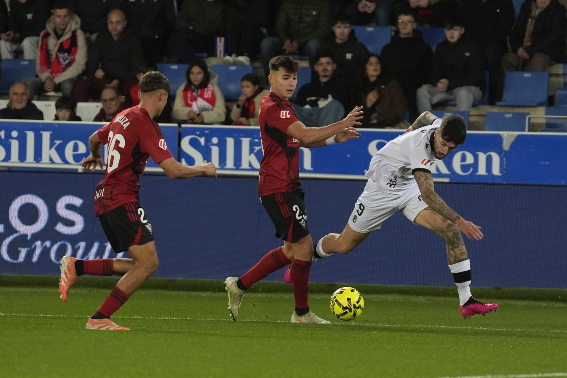 Todas las imágenes del derbi burgalés entre el Mirandés y el Burgos