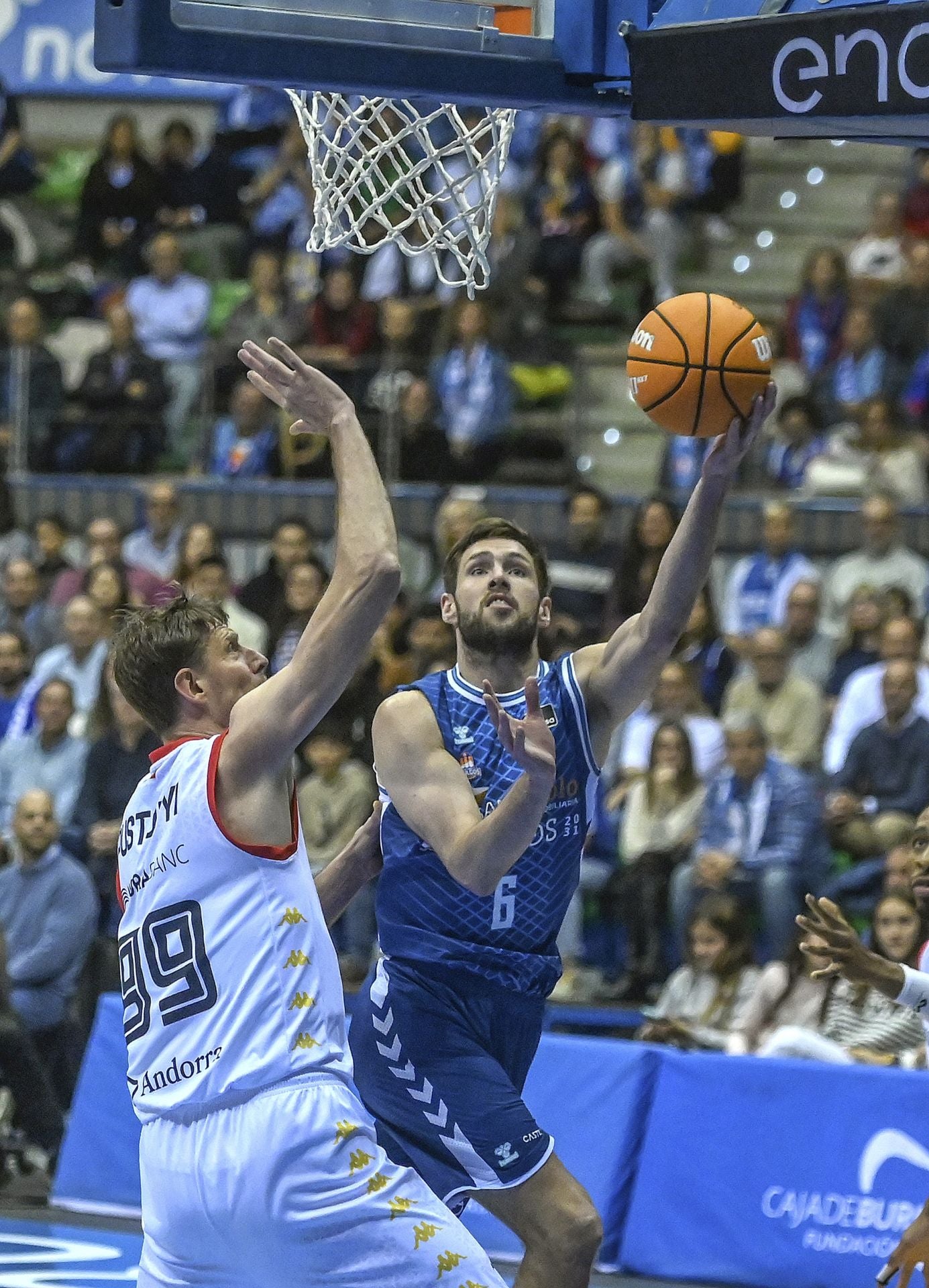 Así ha sido en imágenes la derrota del San Pablo frente al Morabanc Andorra