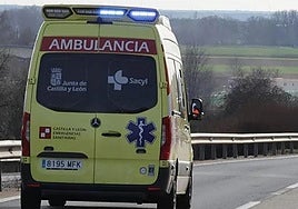 Ambulancia de Sacyl.