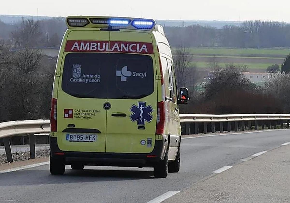 Ambulancia de Sacyl.