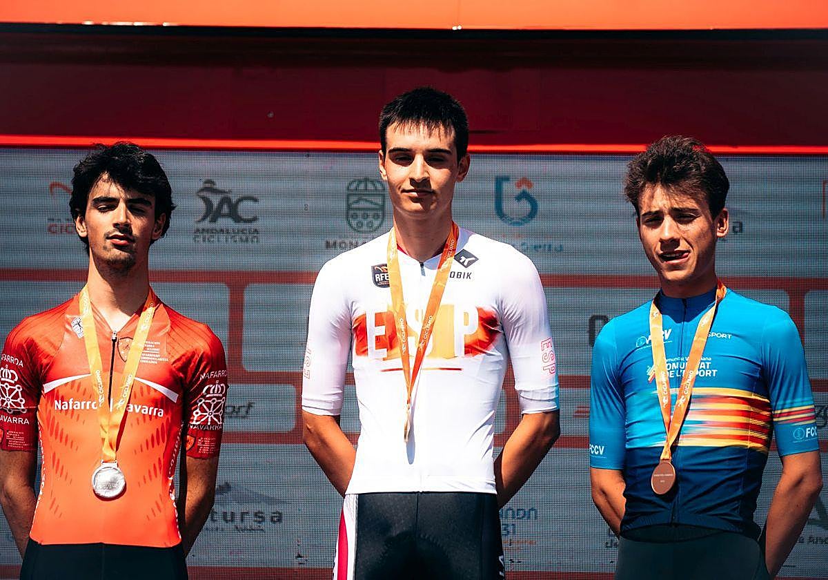 Adrián Fajardo se proclamó campeón de España de contrarrelojen categoría sub-23.