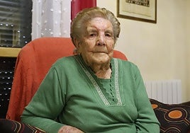Teresa García cumplió 100 años el 16 de octubre.