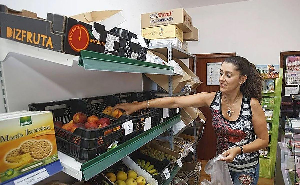 Imagen de archivo de una tienda ubicada en el medio rural.