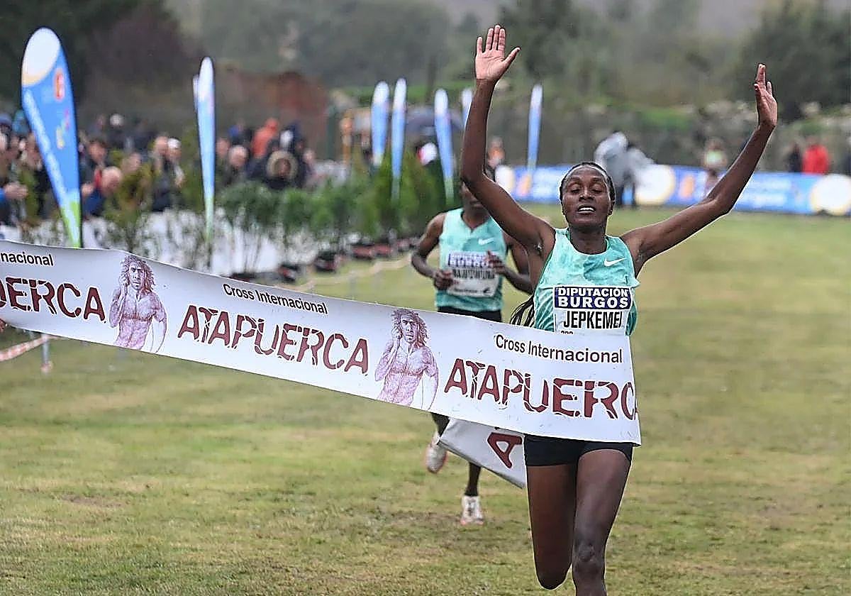 Daisy Jepkemei, vencedora en 2024, confirmó su participación en el Cross de Atapuerca de este año