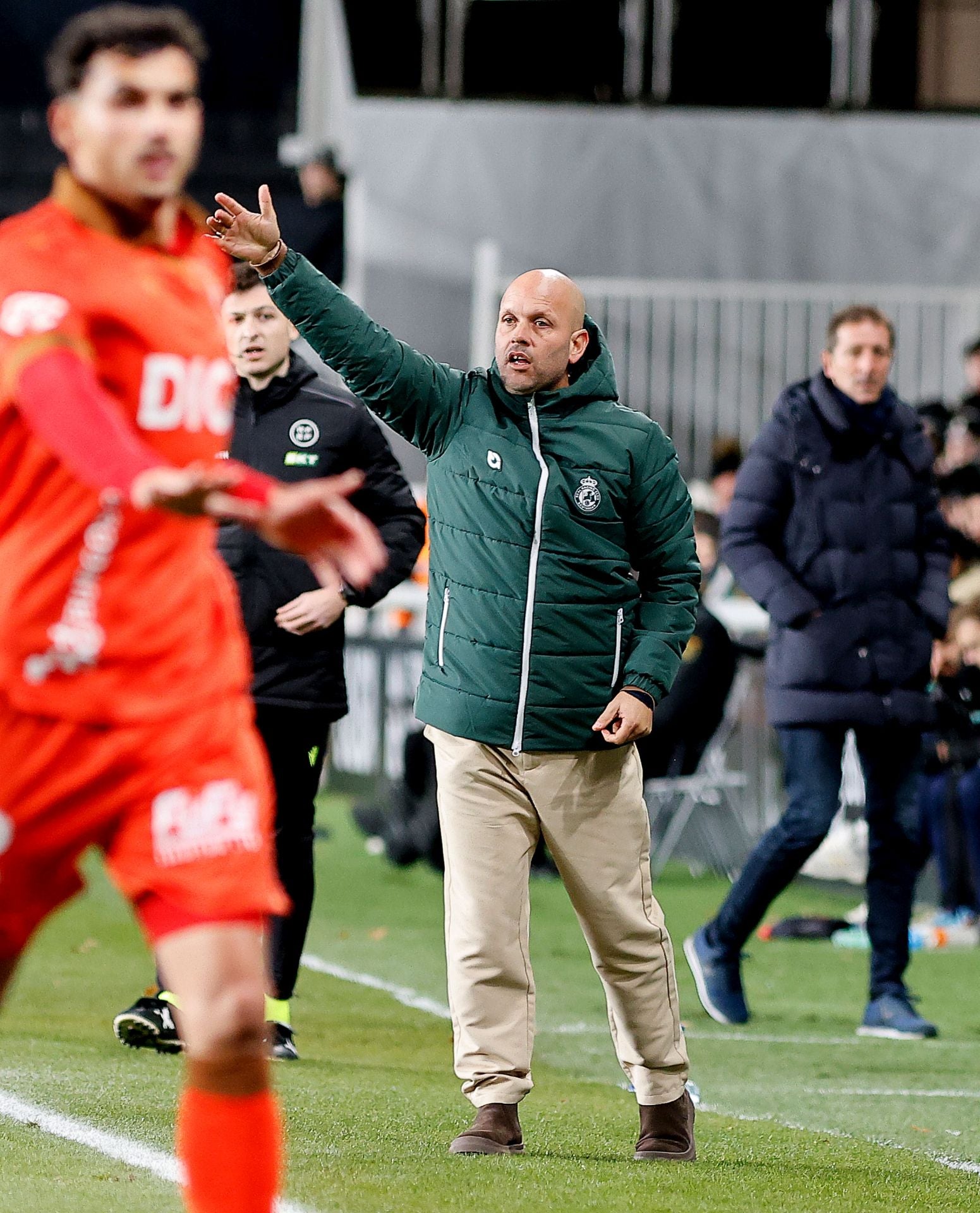 La derrota del Burgos CF frente al Racing, en imágenes