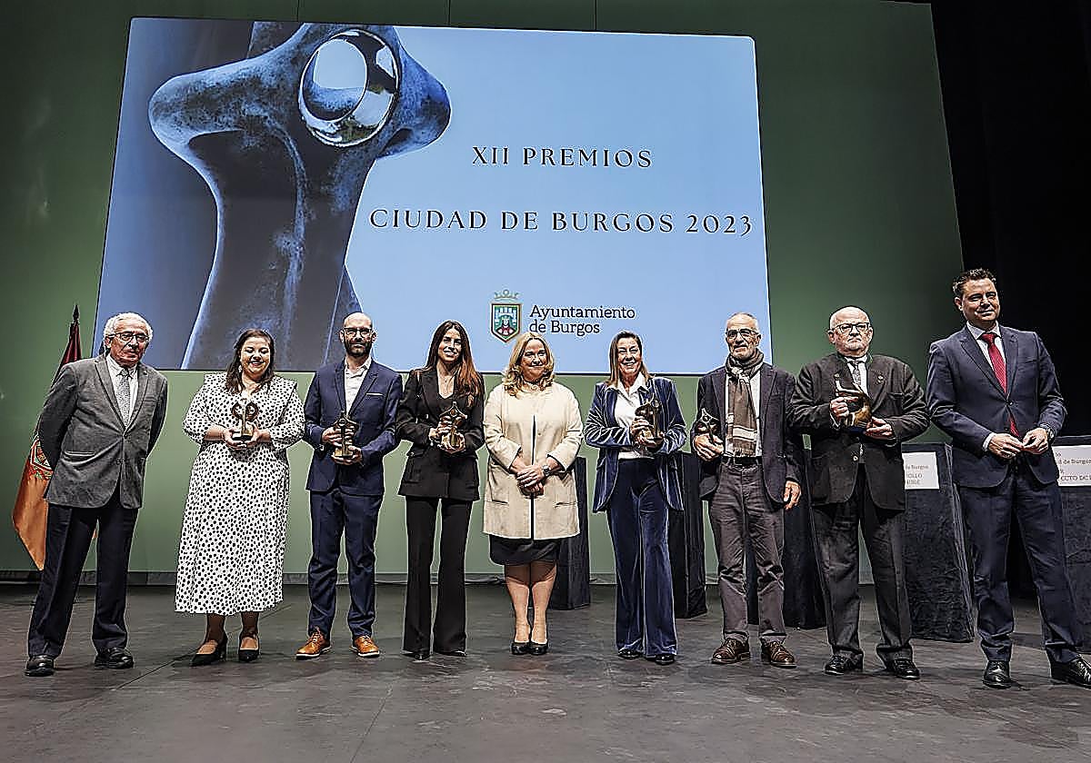 Premios Ciudad de Burgos a los mejores del año 2023.