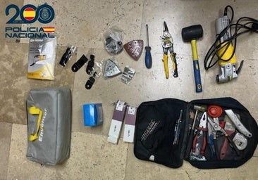 Detenidos en Burgos dos ladrones reincidentes tras ser sorprendidos con herramientas robadas