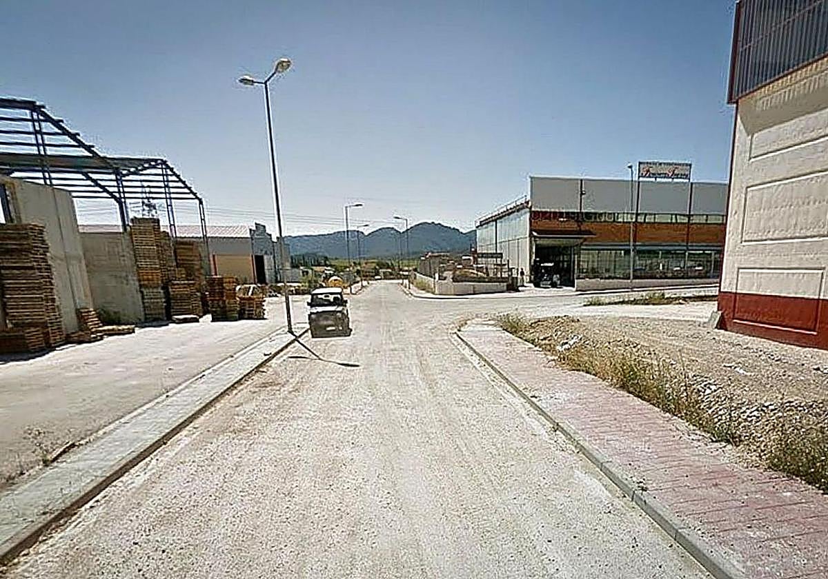 Estado del polígono La Niesta de Trespaderne.