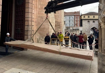 Las puertas de Antonio López se verán gratis unos días en Burgos para que el pueblo las valore