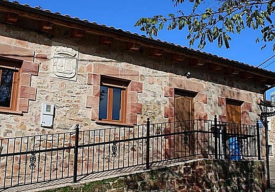 Bar municipal de Riocavado de la Sierra, en Burgos.