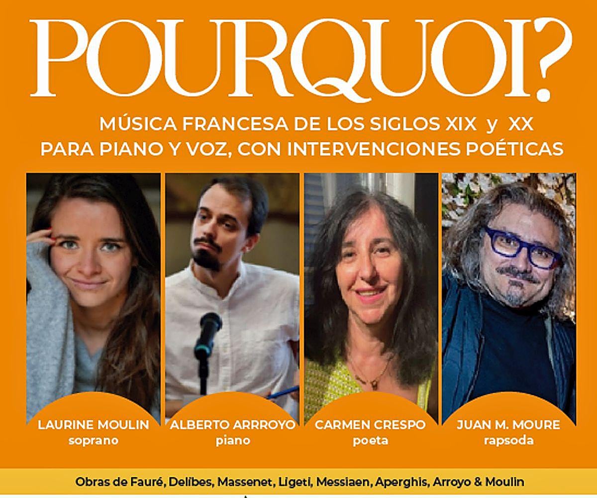 El ciclo Literatura en Música continúa en Burgos con música francesa de los siglos XIX y XX