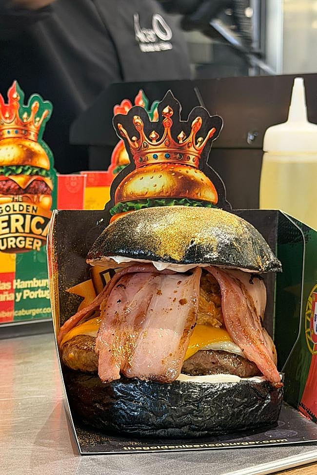 Black Burger del Gastrobar Acero de Miranda de Ebro