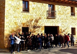 Imágenes de la visita al Museo Etnográfico de Montejo de San Miguel.