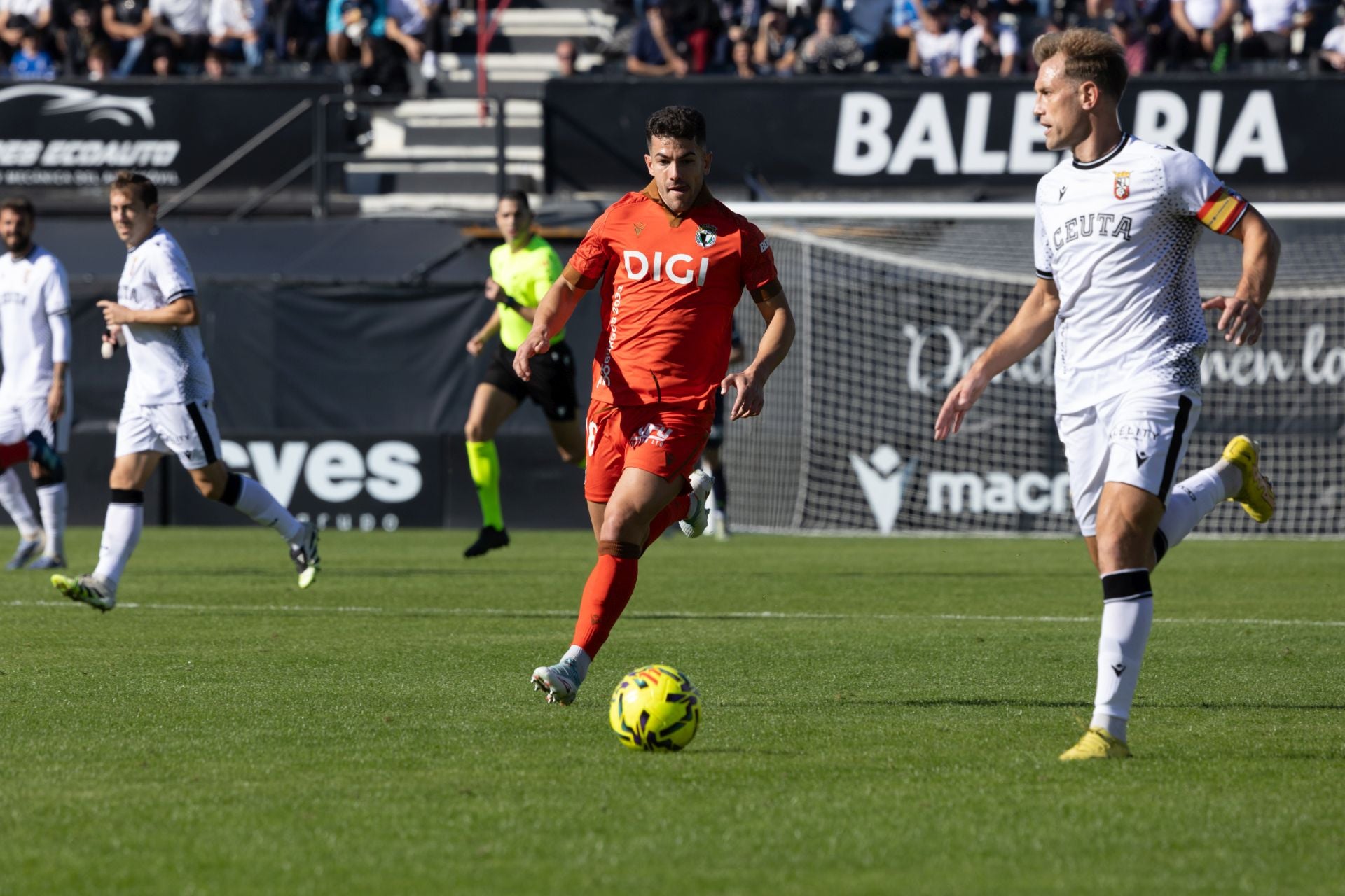 La derrota del Burgos CF en Ceuta, en imágenes