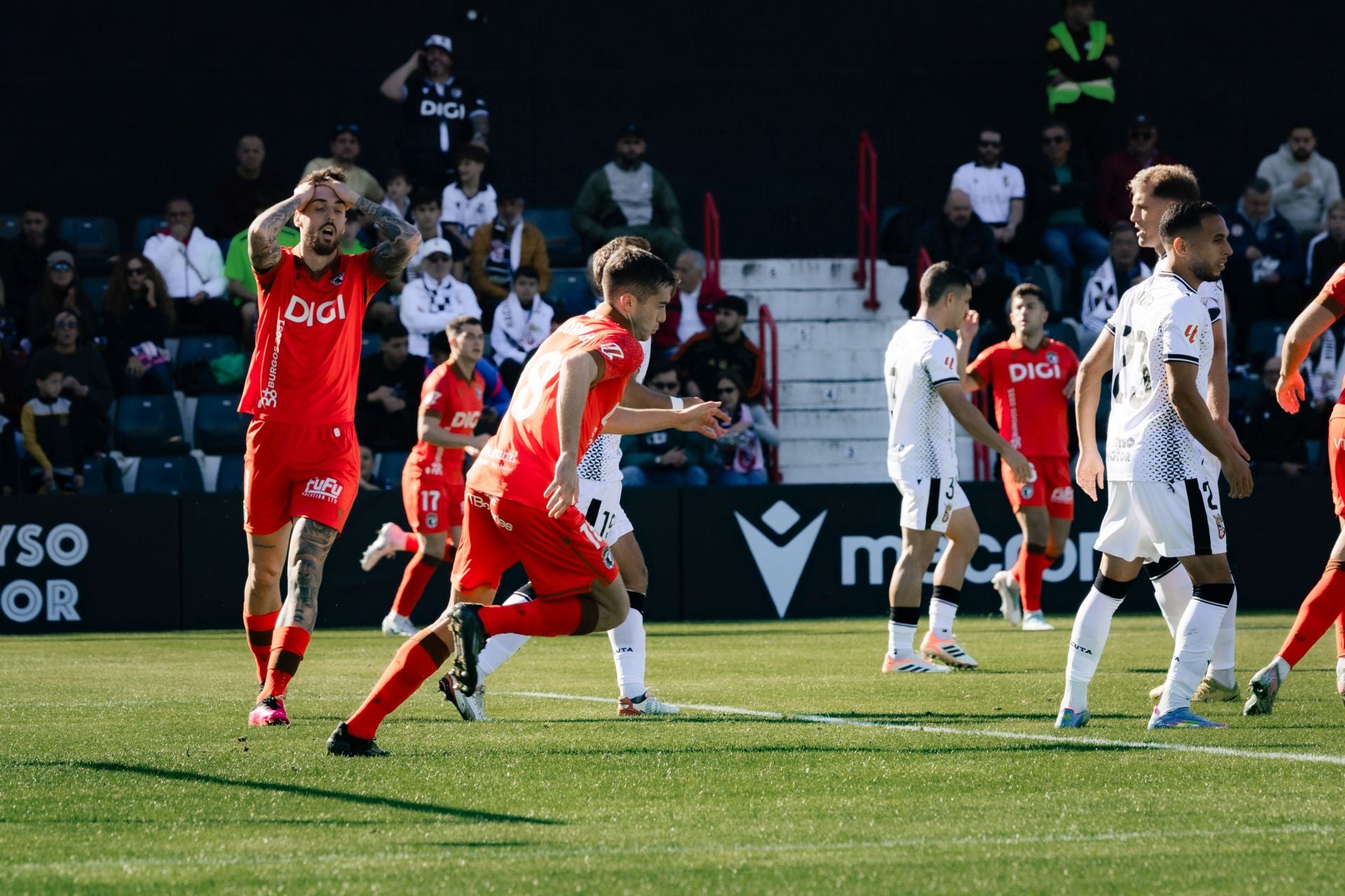 La derrota del Burgos CF en Ceuta, en imágenes