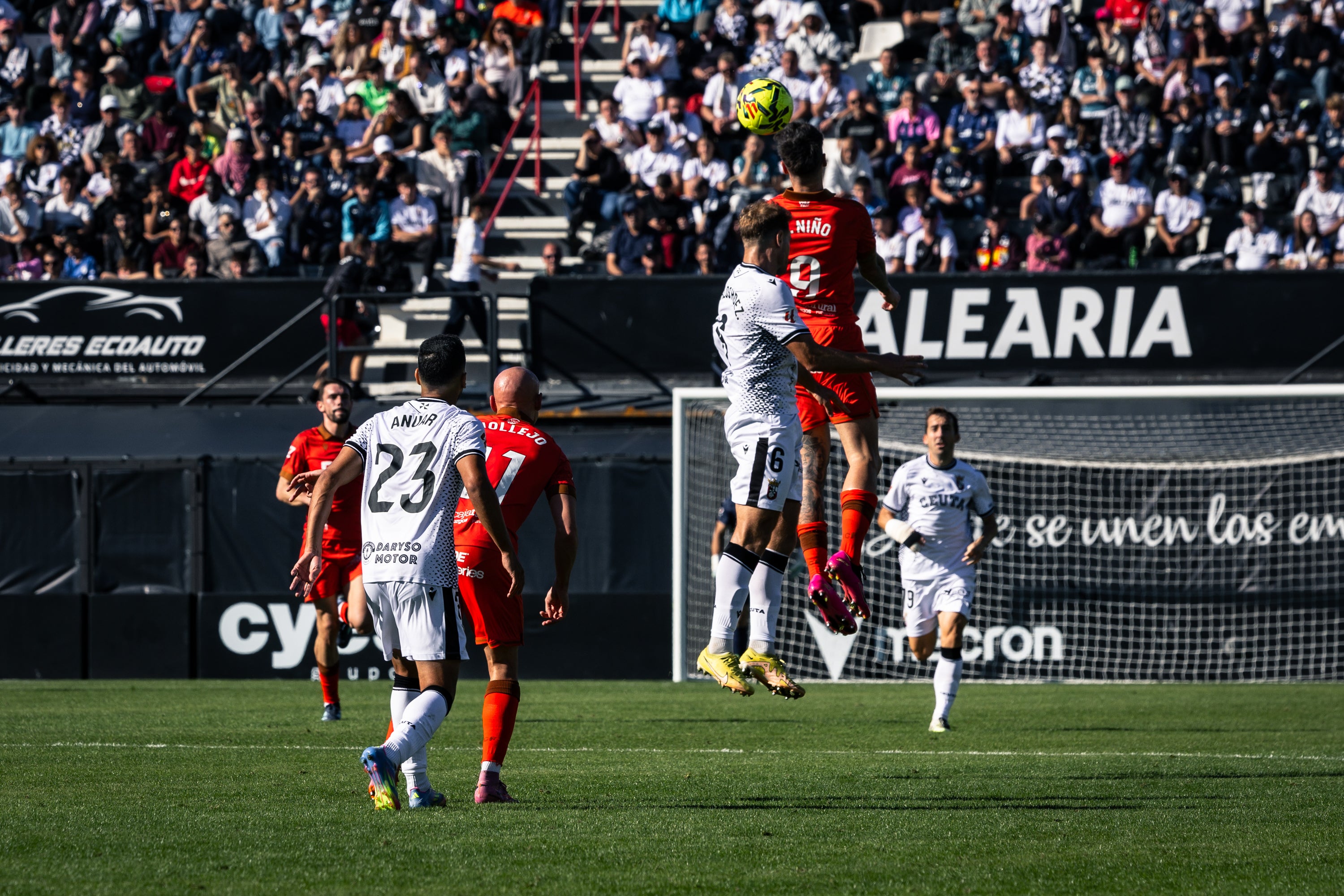 La derrota del Burgos CF en Ceuta, en imágenes