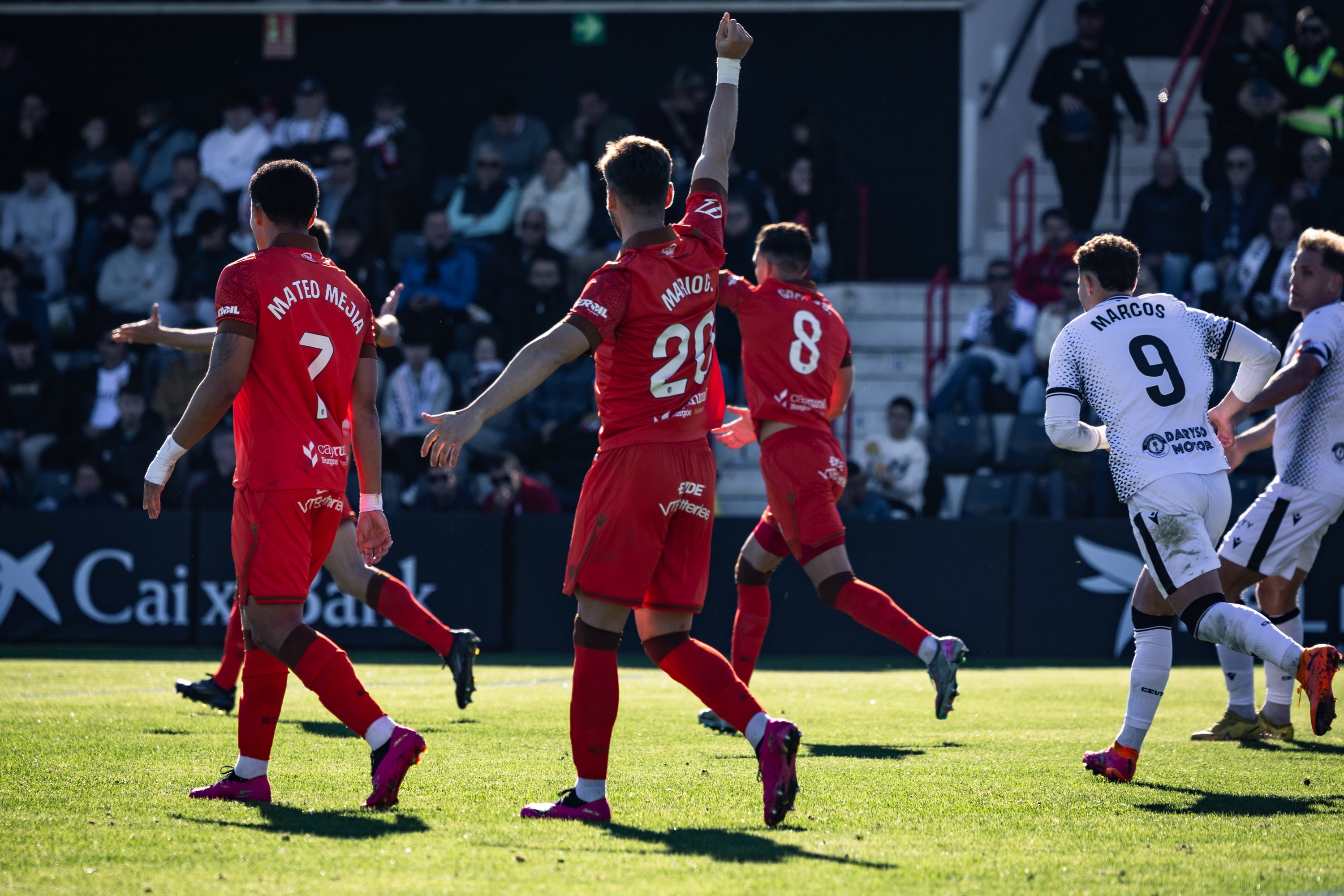 La derrota del Burgos CF en Ceuta, en imágenes