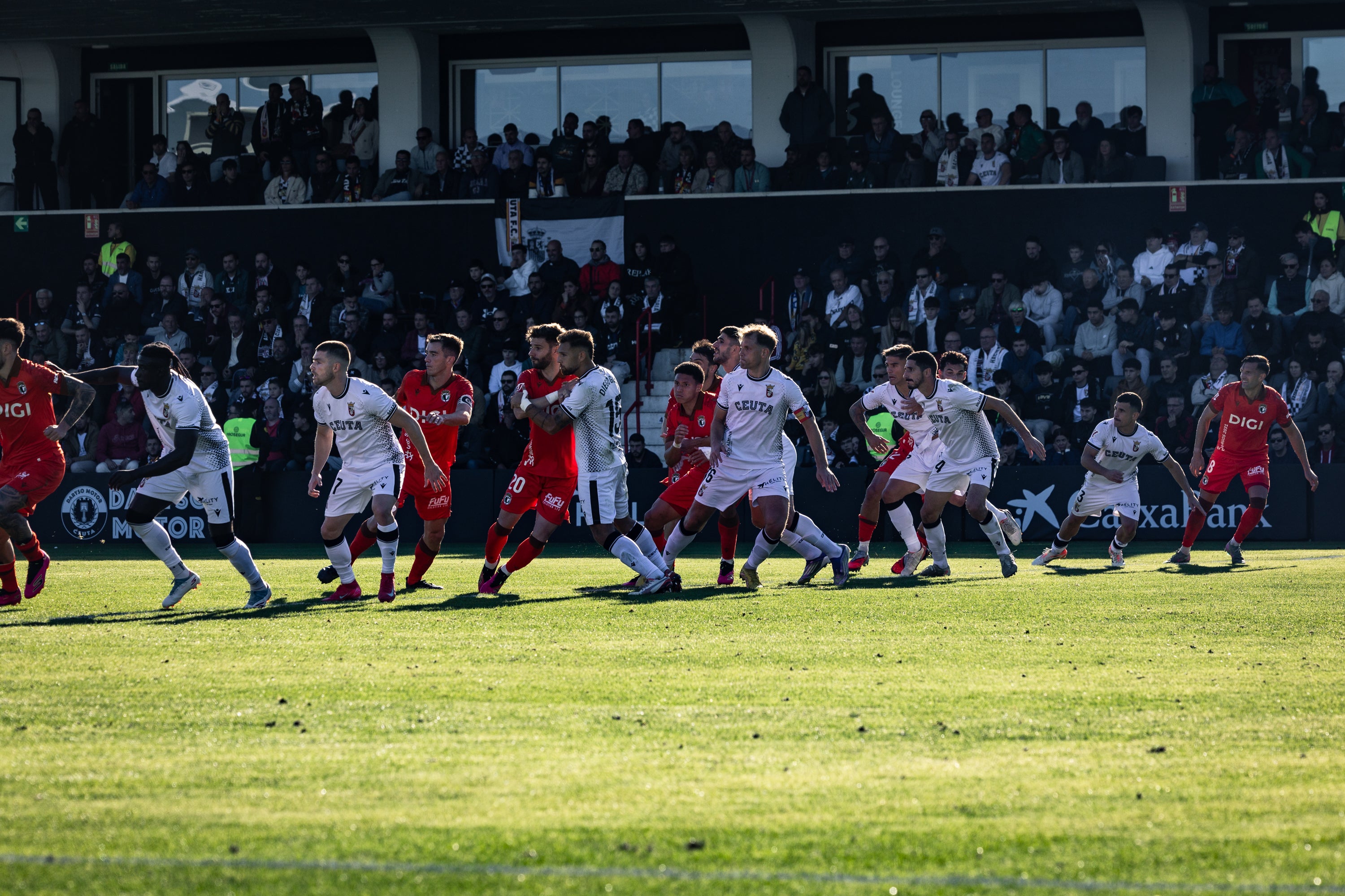 La derrota del Burgos CF en Ceuta, en imágenes