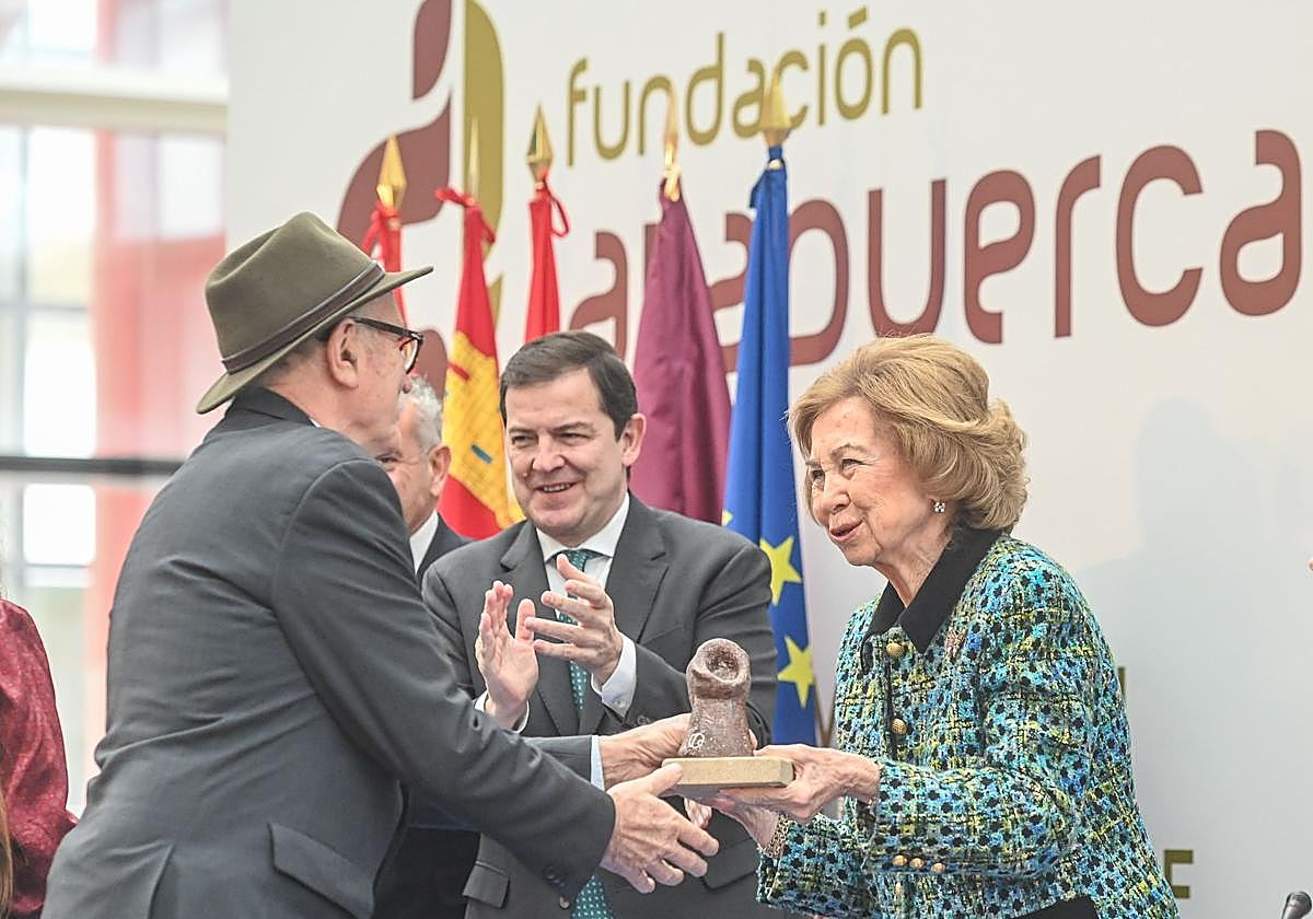 La reina Sofía presidió la jornada.