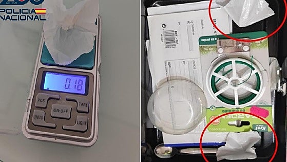 Detenido por tráfico de cocaína en la zona sur de Burgos