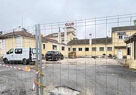 Club de Aranda en el que se construirá un nuevo supermercado.