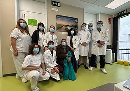 Instalan una 'campana para la esperanza' en el hospital de Aranda