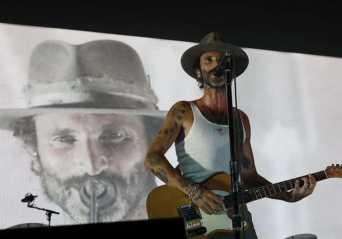 Actuación de Leiva en Sonorama 2022.