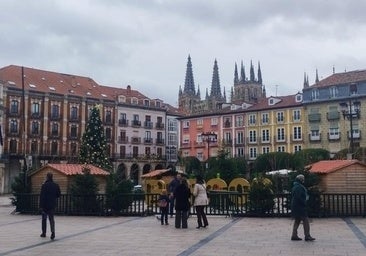 Burgos se queda sin el gran elemento decorativo de Navidad este año