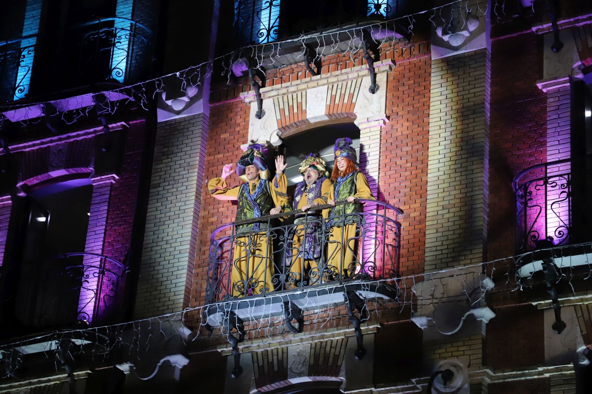 El encendido de las luces de Navidad de Burgos, en imágenes