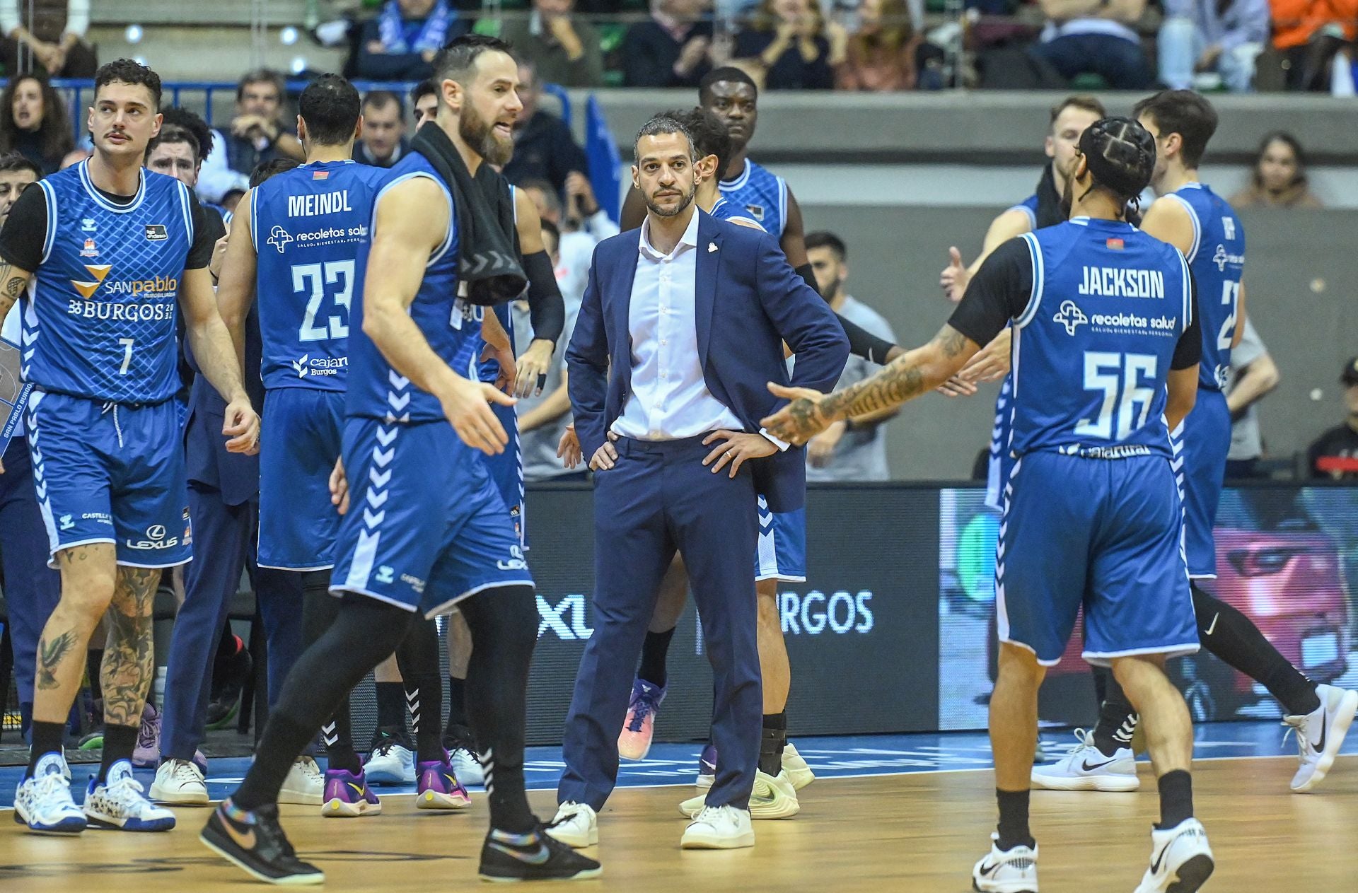 La derrota del San Pablo Burgos, en imágenes